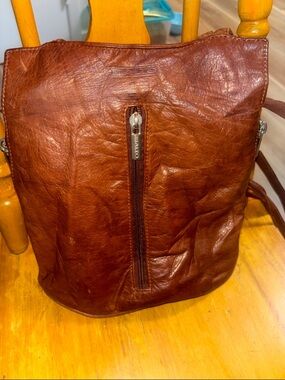 Vintage Rialto genuine leather crossbody bag